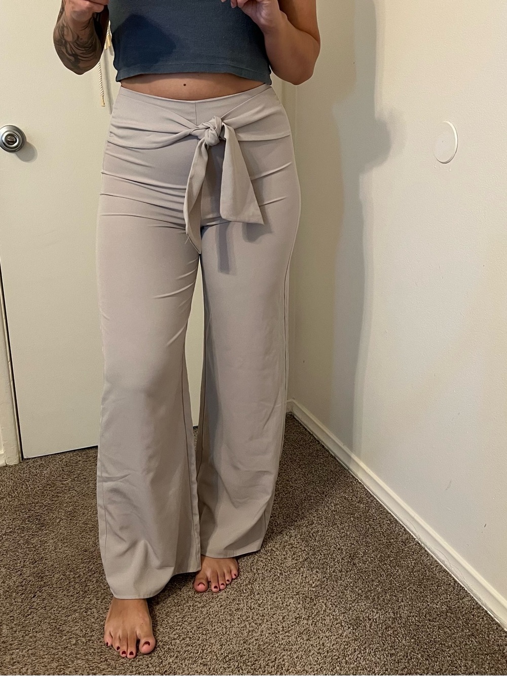 Beige Slacks